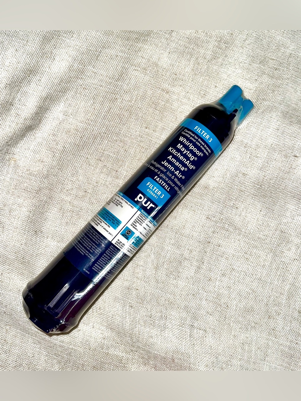 NIB Pur Filter 3 4396841 Whirlpool KitchenAid Refrigerator Water Filter